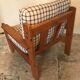 Vintage pine chair style Swedish chalet 1960-1980