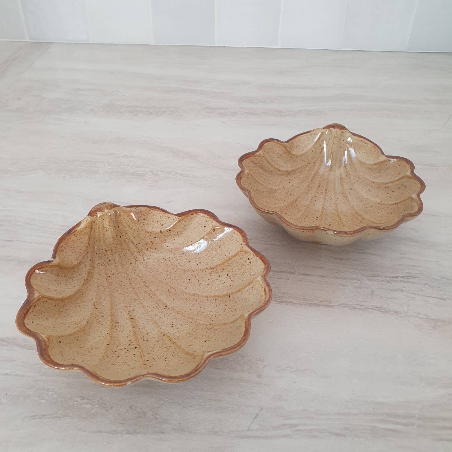 Ceramic Shell Bowls