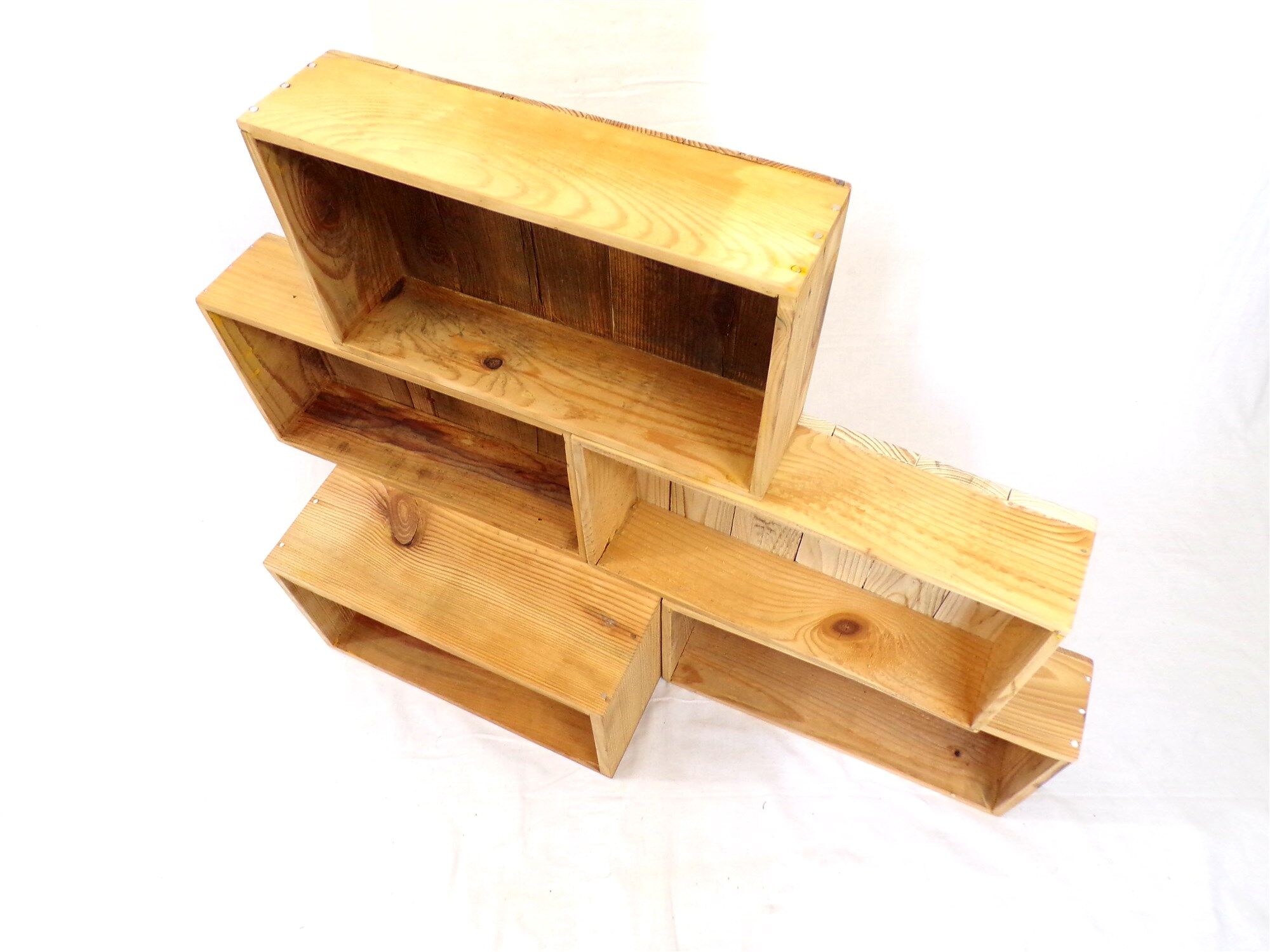 Lot of 5 vintage storage lockers