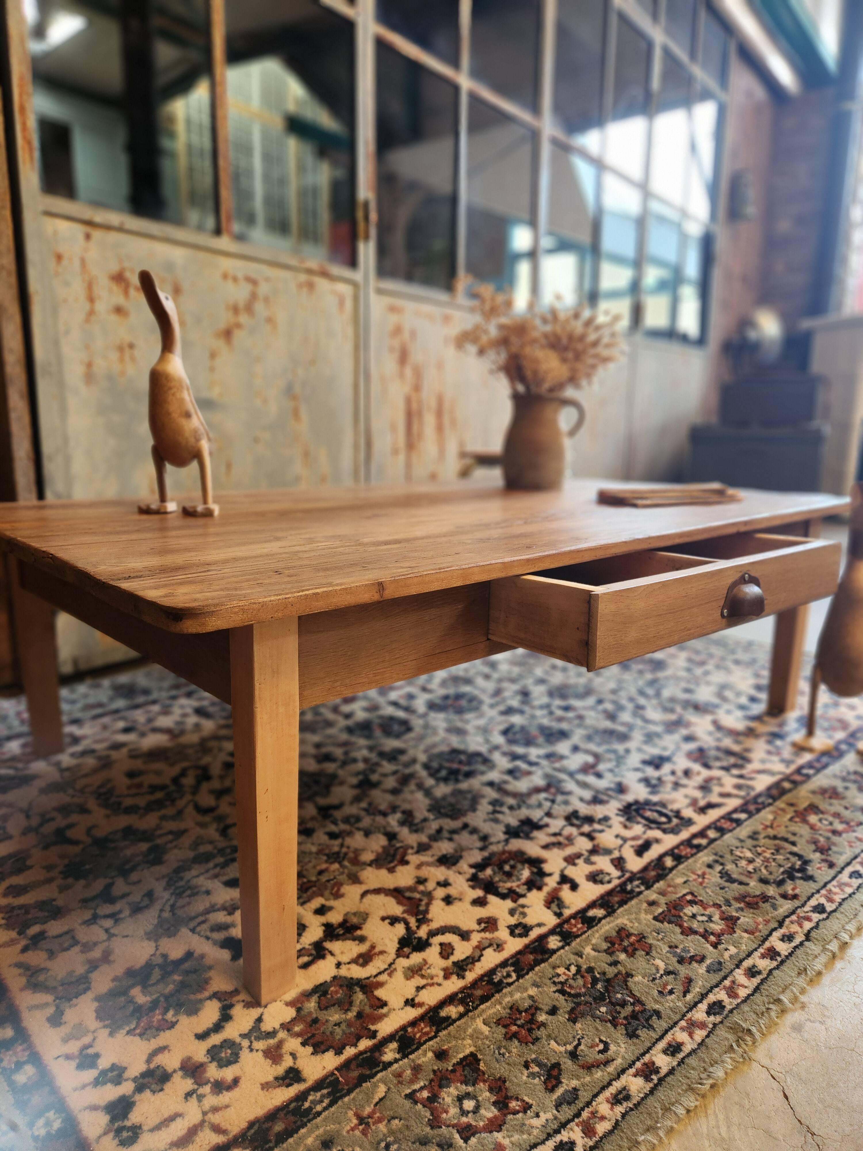 Table basse de ferme