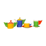 Tea service Anges JC de Castelbajac x Limoges porcelain