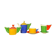 Tea service Anges JC de Castelbajac x Limoges porcelain