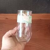 6 verres à eau luminarc modèle Bahamas motif Palluy vintage