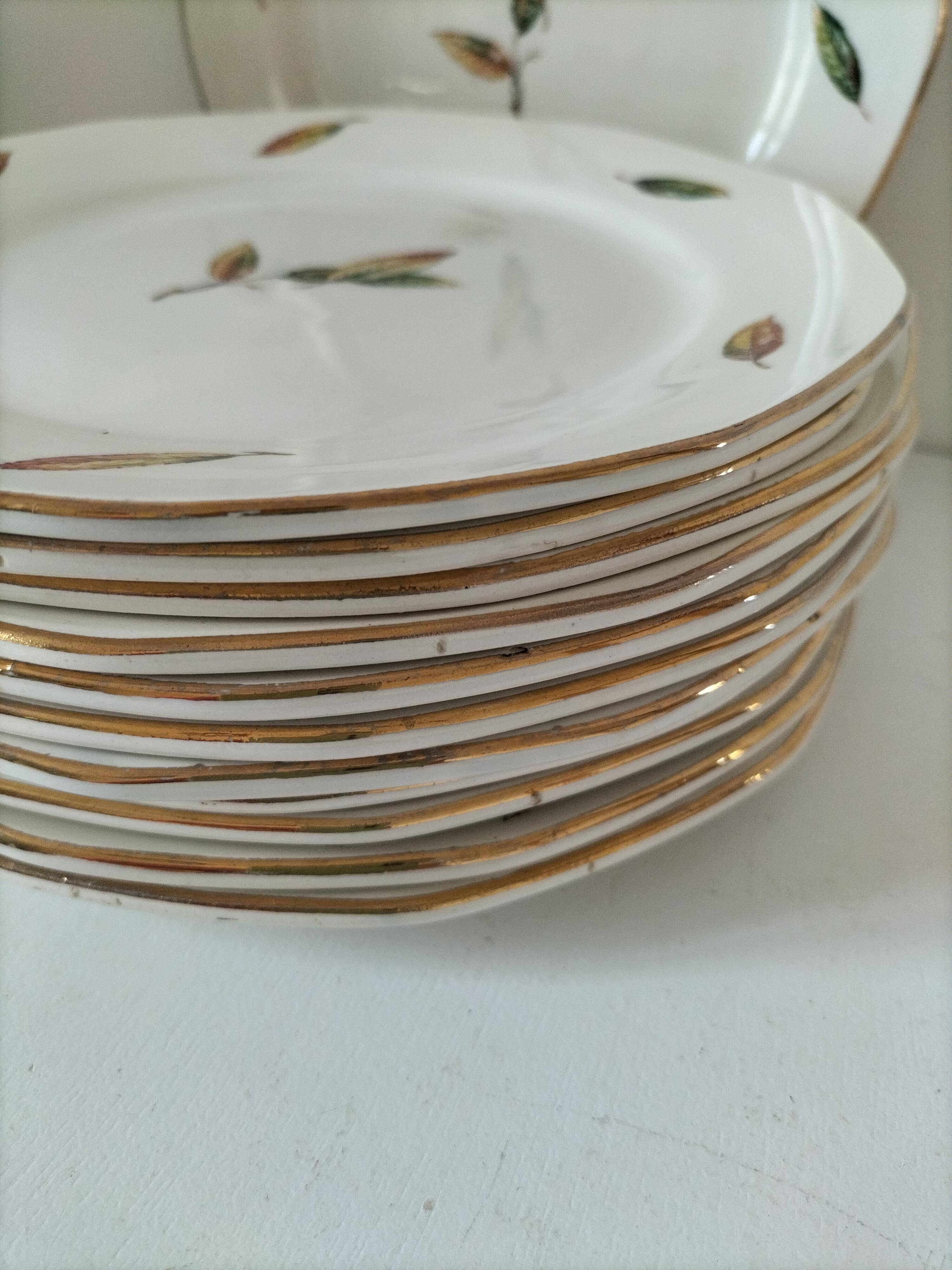 Digoin Sarreguemines Nemours Model Plates.