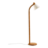 Pine floor lamp for Solbackens Svarveri