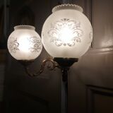 Brass wall sconce 70 years