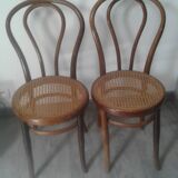 Set of 2 chairs cannees J & J Kohn Austria