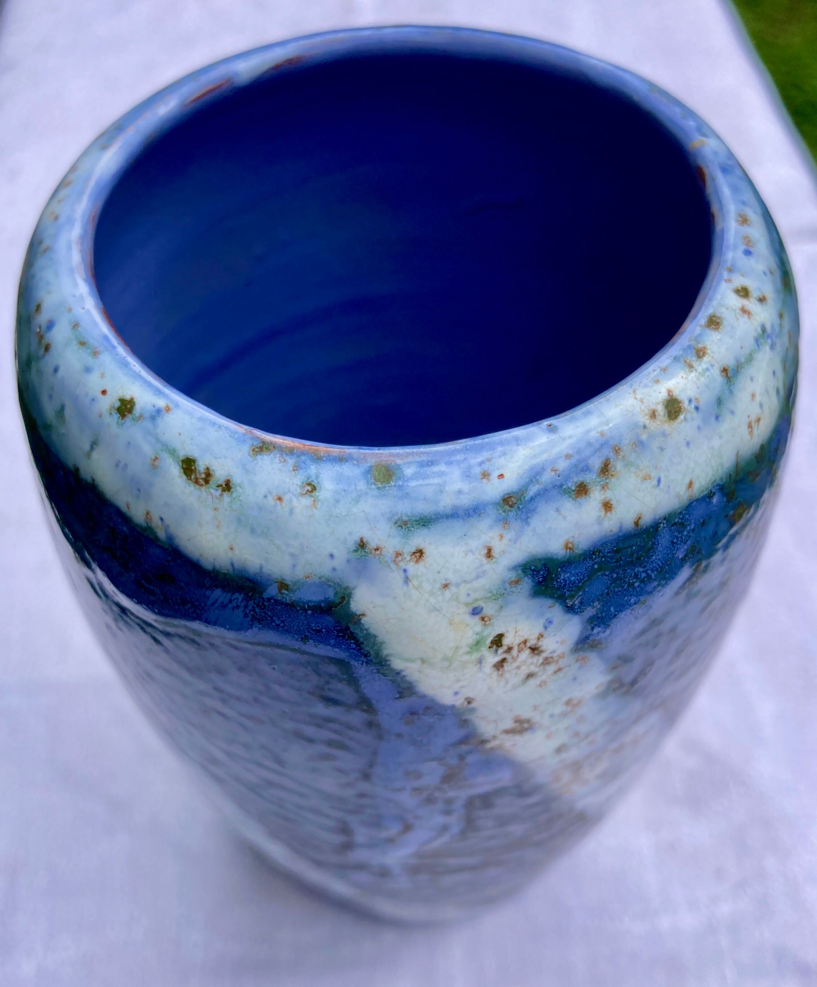 Enamelled ceramic vase to be identified - 444