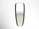 Large Mid Century wall mirror with extraordinary black glass frame