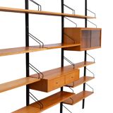 Poul Cadovius hanging Royal Wall System 1950s Denmark