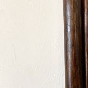Miroir bois 37x60 cm, années 80