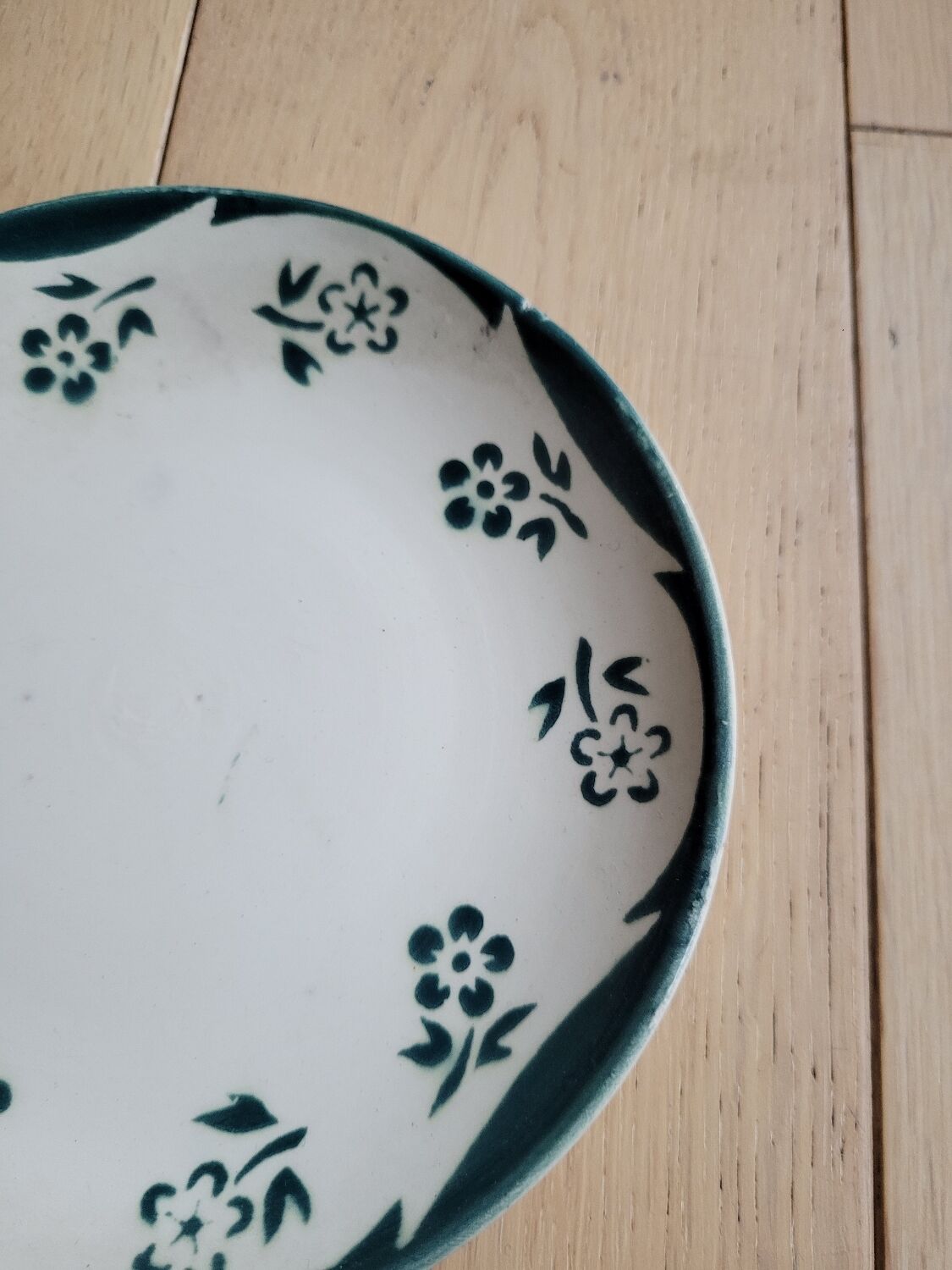 Small plate Avila Digoin Sarreguemines