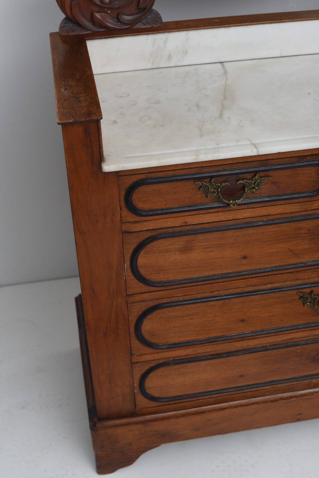Victorian Toilet with marble and mirror