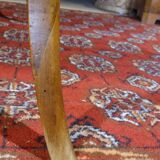 Table en merisier XVIIIème siècle Louis XV à deux tiroirs