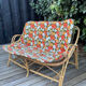 Rattan bench sofa