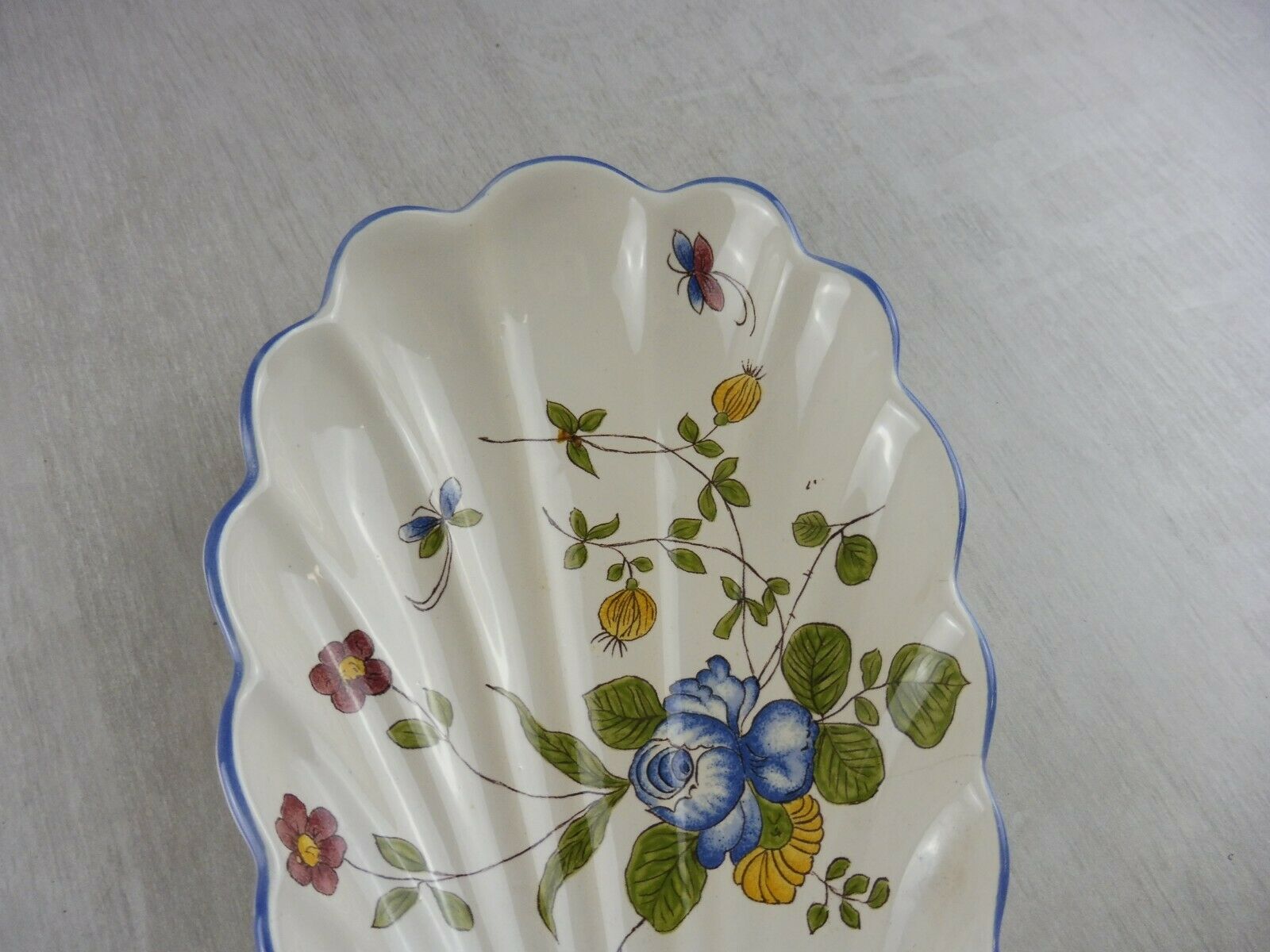 Old ravine décor Vieux Montpellier, ceramic from St Clement