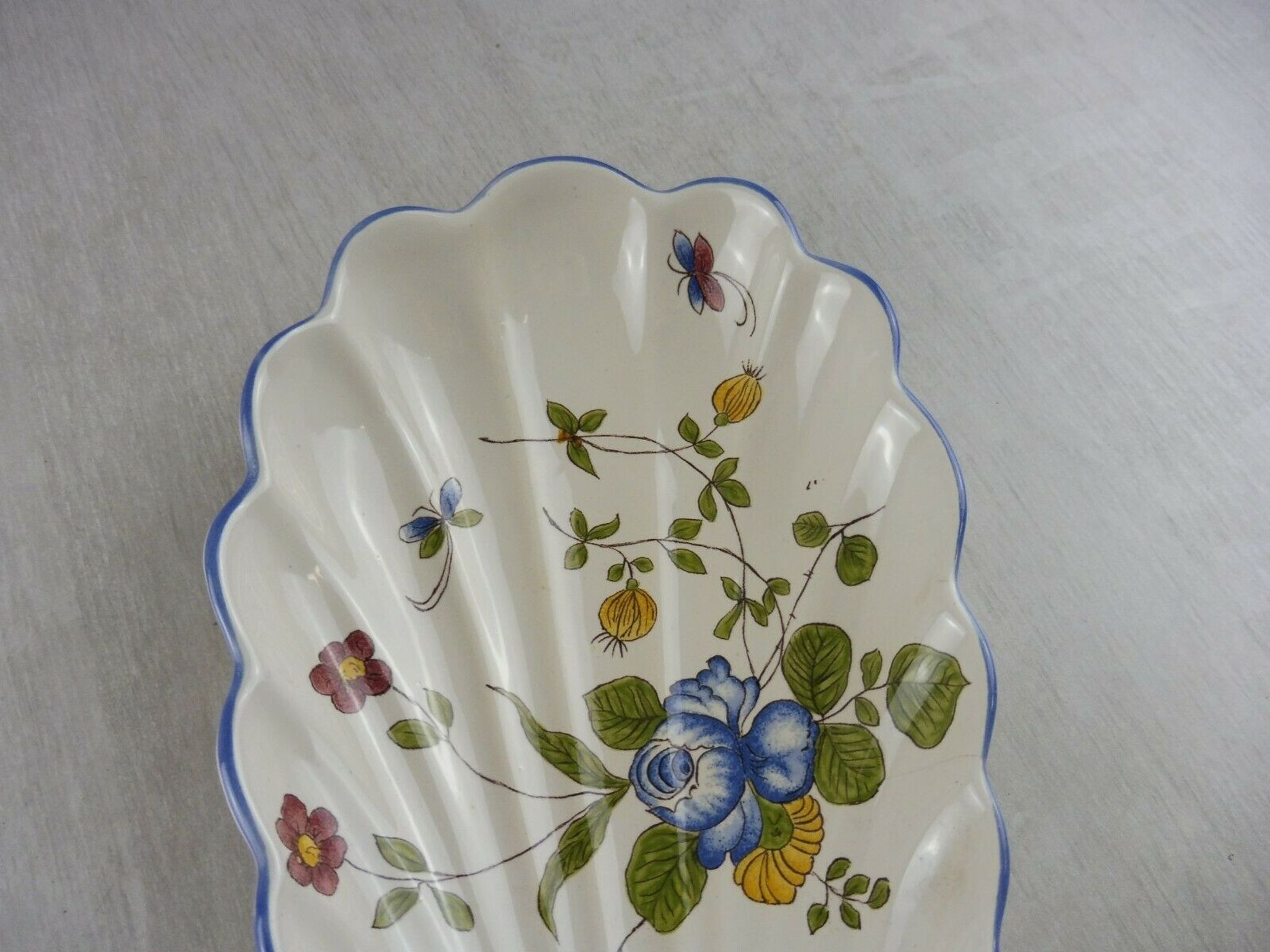 Old ravine décor Vieux Montpellier, ceramic from St Clement