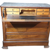 Secretary chest of drawers