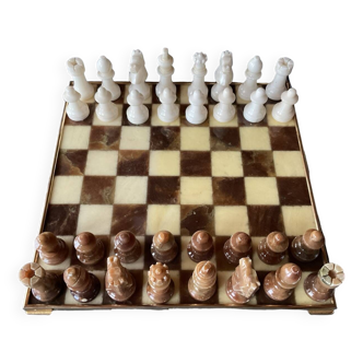 Old marble chess games