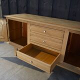 Raw oak sideboard 1960's