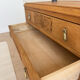 Commode ancienne art déco chêne massif - 4 tiroirs renovée