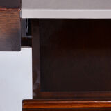 Mid-century walnut writing desk