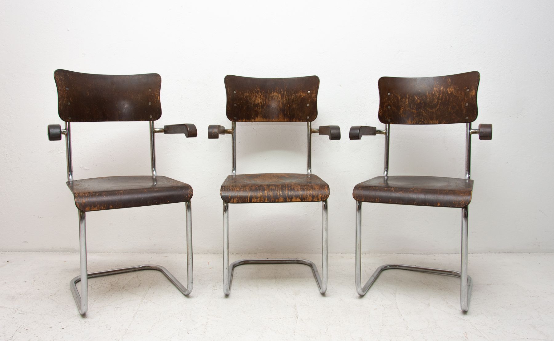 Writing desk chair by Robert Slezák, 1930s