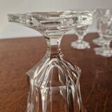 Verres cristal hexagonal Villeroy & Boch