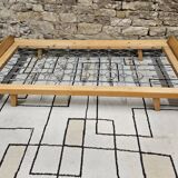 Vintage chaise longue daybed 1960"