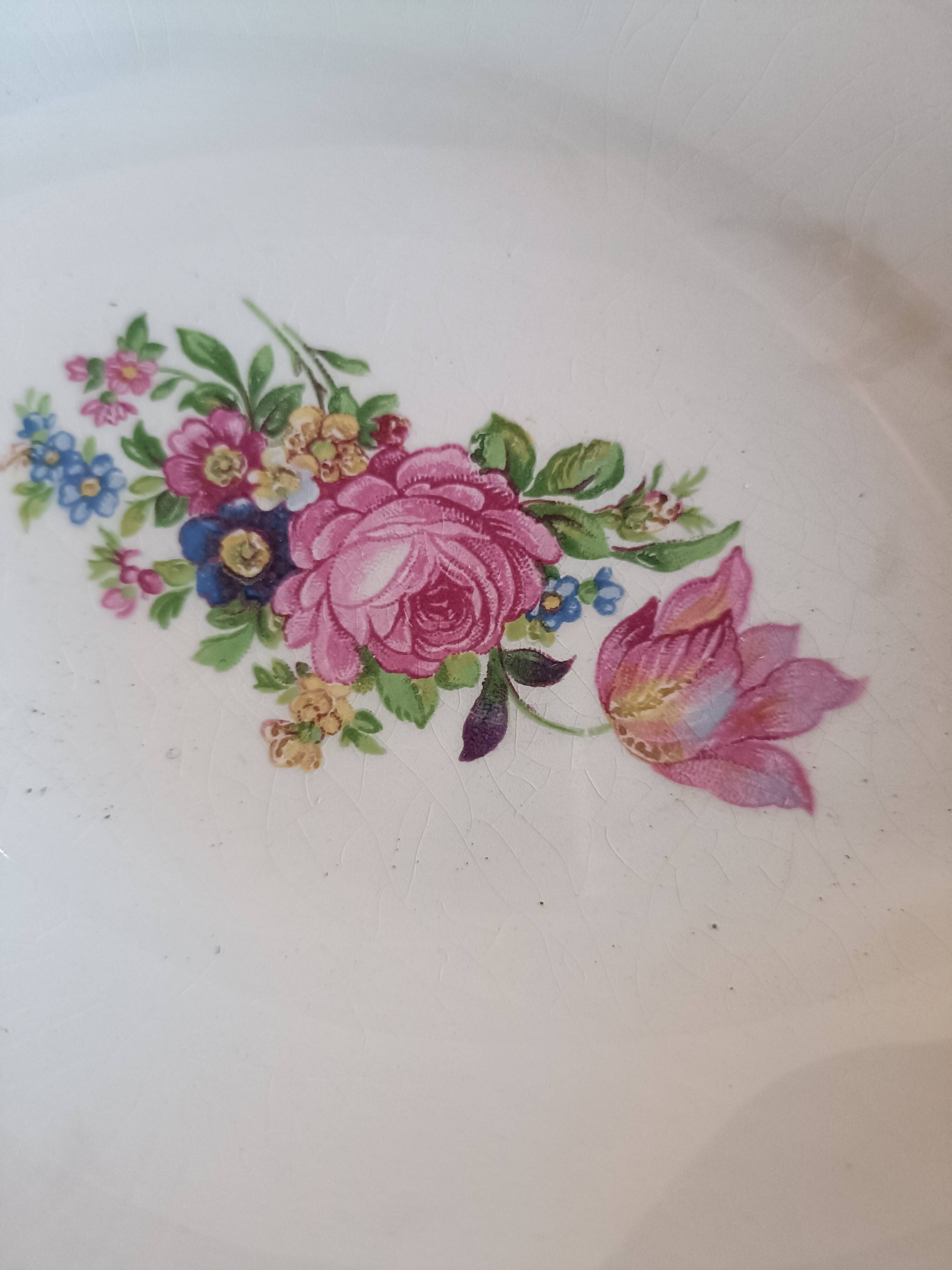 Compartmented dish, Salins stamp