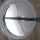 Opaline Glass And Chrome Pendant Light, 1960s