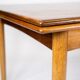 Table à manger en bois de rose avec extensions de design danois des années 1960
