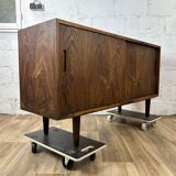 Vintage Scandinavian rosewood sideboard by Hundevad, 1960s