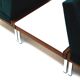 Ensemble de 2 fauteuils et table basse/canapé modulable fabriqué dans les années 60