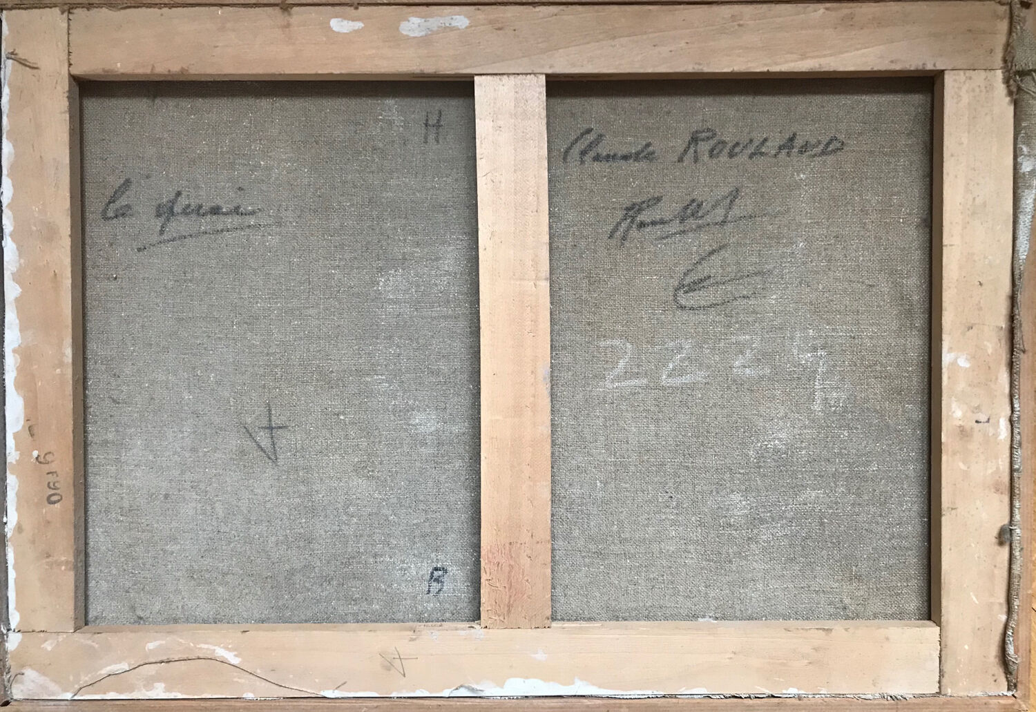 Claude roulaud (1945). oil on canvas.