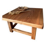 Roxanne raw wood coffee table