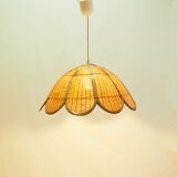 Vintage rattan suspension tulip