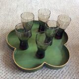 Series of 6 glasses
