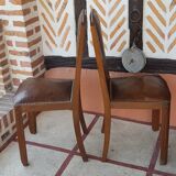 Pair of art deco chairs 1930