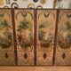 Louis XVI period screen, oil on canvas