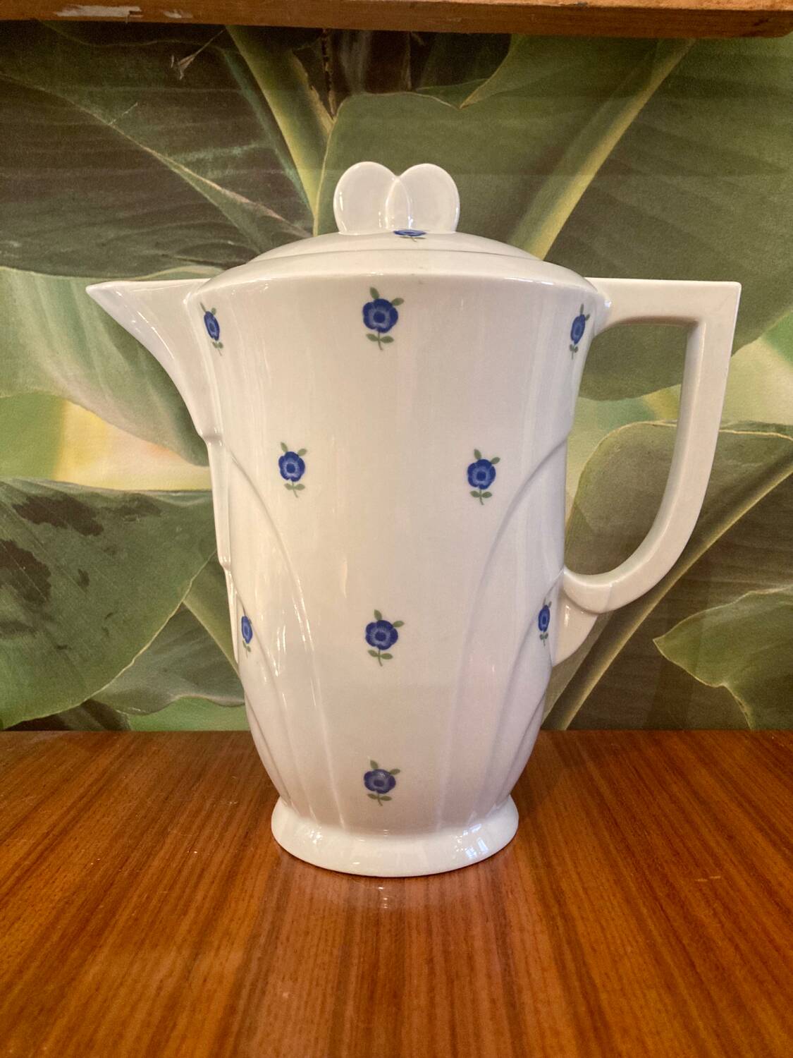 Retro Czechoslovakia Celadon Coffee Service