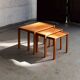 Ensemble de 3 tables gigognes par Aksel Kjersgaard