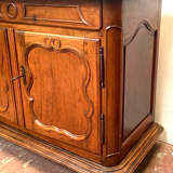 Louis XIV style sideboard in solid walnut