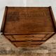 Vintage wooden weekly planner – 6 drawers – elegant and practical