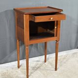 Small Mahogany Living Room Table, Louis XVI Period – Late 18th Century