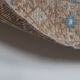 Distressed Turkish Oushak Rug Runner 142 x 324 cm