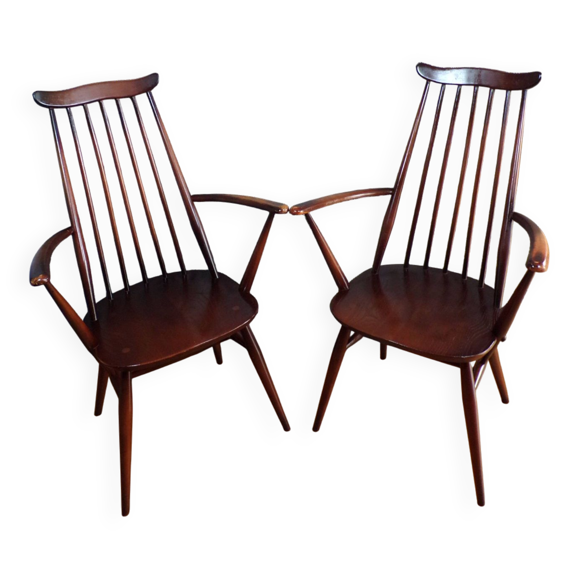 Pair of Ercol Goldsmith armchairs