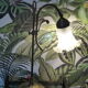 Reglable brass table lamp
