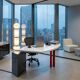 Post-Modern writing desk by Saporiti design Franco Corradini 1980s