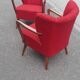 Pair of 1950s cocktail armchairs